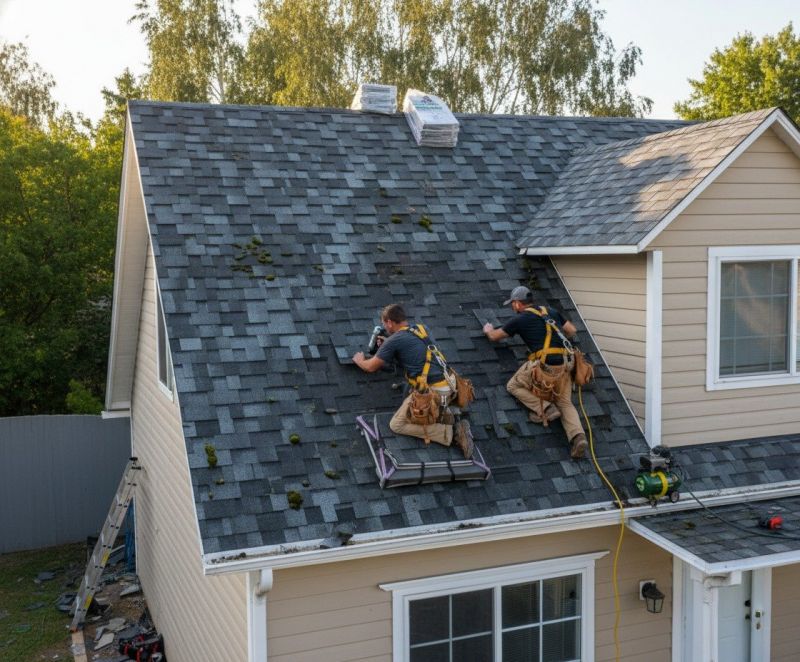 Local Commercial Roofing pros at work